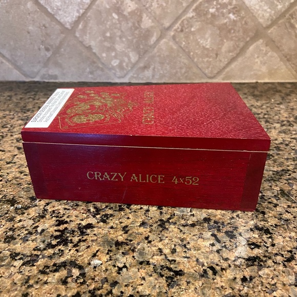 Cigar Box (empty) Drew Estate Crazy Alice - Picture 5 of 6